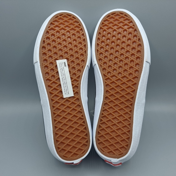 New Vans Authentic Pro Checkerboard Indigo Blue Classic White Men 7= Women's 8.5 - Picture 9 of 11